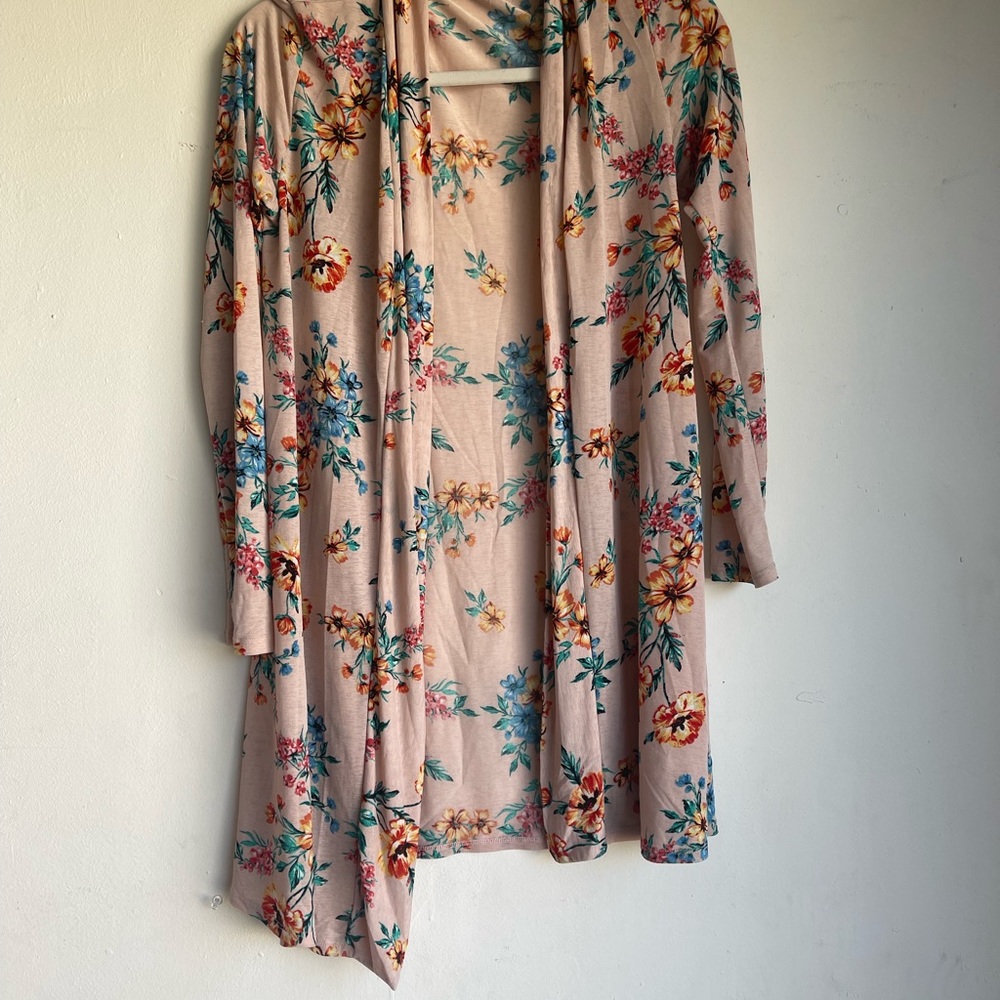 Frumos clothing Cardigan Oale pink floral